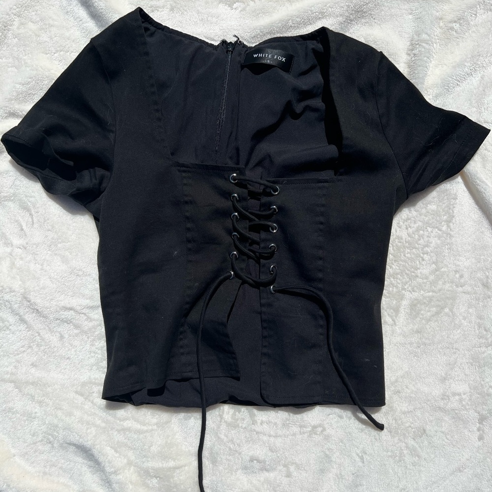 Whitefox Boutique Lace Up Corset Top
